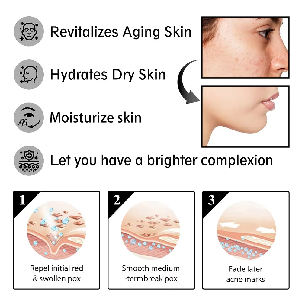 Hyaluronic Face Moisturizer Moisturizing Snail Cream Anti-Wrinkle Aging Moisturizing Shrink Pores Whitening Smooth Skin Care